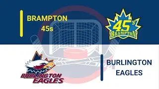 Game #9 - Brampton 45s A U11 Vs Burlington Eagles Gold 12 Dec 2021 | Match replay #icehockey