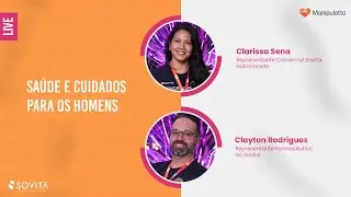 Live saúde e cuidados para os homens