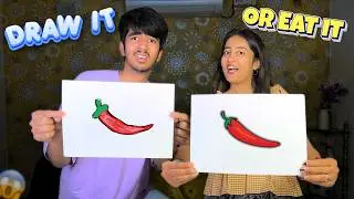 DRAW It or EAT It… This Went TERRIBLY Wrong 😭🔥