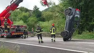 27 settembre 2024 - Vestone: uscita di strada alla Capparola