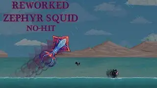 Terraria: Ultranium Alpha - Reworked Zephyr Squid (No-Hit)