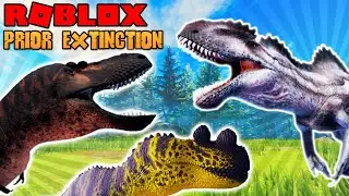 Roblox Prior Extinction - THERODONTOSAURUS! NEW Playable Dinosaurs In Demo Testing!