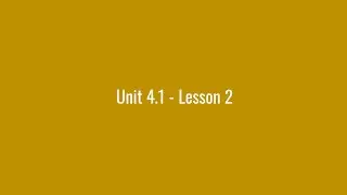 JNEL POE: Unit 4.1 - Lesson 2: Statistics