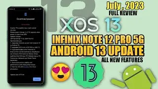 Infinix note 12 pro 5g Android 13 & XOS 13 update🤩🔥| XOS 13 all new feature |infinix Android 13