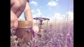 Тест примуса Артель. Обед на природе 1