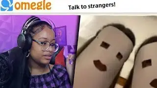conversando com estranhos no omegle...