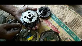 Memasang Sprocket (Kampas Kopling) Motor Honda Grand