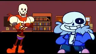 Friday Night Funkin' Papyrus and playable sans mods!