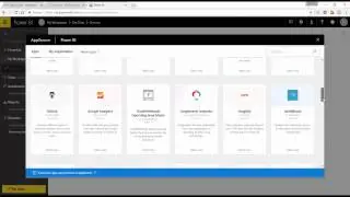 Power BI - Google Analytics and Mailchimp Content packs