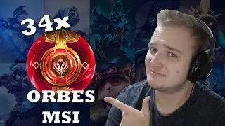 ABRINDO 34 ORBES MSI 2019 LOL - DEI SORTE?