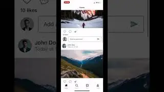 Social media App | React Native #shorts #reactnative  #fullstack