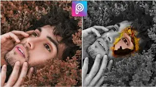 PicsArt Fire Face Editing | Picsart Editing Tutorial | PicsArt Editing New Style