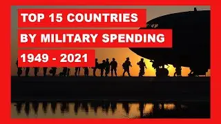 Top 15 Countries by Military Spending (1949 - 2021)