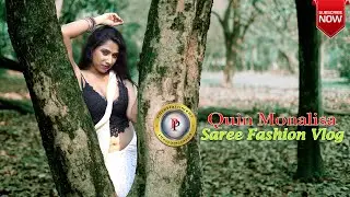 QUIN MONALISA || WHITE SAREE EXPRESSION VLOG || SAREE VIDEO || PP ENTERTAINMENT || 2024 ||