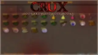 Crux RSPS Loot From 150 VOTE BOOKS!