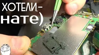 Процедура замены microUSB разъёма на Lenovo A526