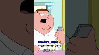 family guy : Peter's reaction when he sees Brian's girlfriend 😂 #familyguy