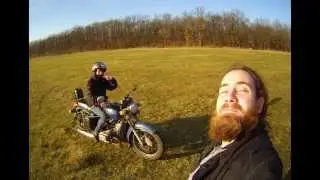 Learning to ride a Dnepr on Christmas Day