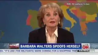 Barbara Walters Spoofs Herself On 'SNL'
