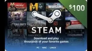 STEAM WALLET HACK GET 100€ EVERY DAY (NO SURVEY) [HD]