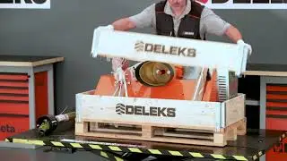 DELEKS® APE flail mower Unpacking