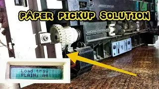 Hp M 1005 Paper pickup problem | How to repair pickup assembly in hp laserjet printer M1005