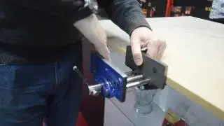 How to bench mount a wood working vice
