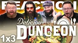 Delicious in Dungeon 1x3 REACTION!! "Living Armor"