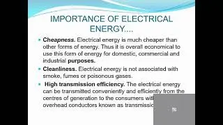 Electrical Distribution III Module 1 Lesson 1