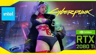 Улучшенная графика в Cyberpunk 2077: новая трассировка путей на 2080ti+i911900k - киберпранк
