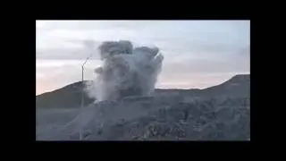 Ibu volcano in Indonesia