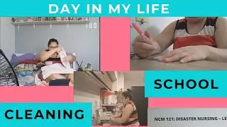 Day in My Life l Classes and Cleaning