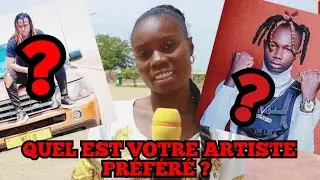 QUI EST VOTRE ARTISTE PRÉFÉRÉ ? - FASO MICRO TROTTOIR