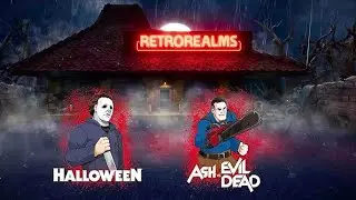 RETROREALMS ARCADE  HALLOWEEN (GAMEPLAY)