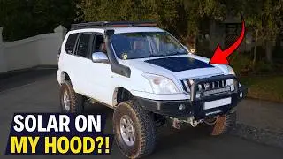 I Installed a Solar Panel on My Prado’s Hood (Full Install Guide)