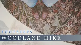 Footsteps - Woodland Hike | Rhythmic Steady Walking, Various Terrain