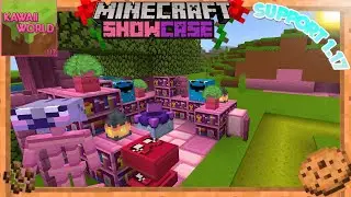 dunia minecraft menjadi imut | Kawai World texture pack,minecraft pe |support 1.17