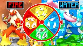 WHEEL Decides What ELEMENTAL LUCKY BLOCK We Open!