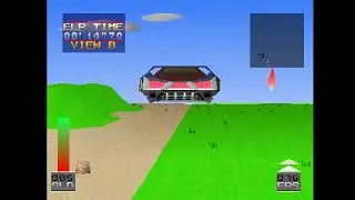 Cosmic Race Gameplay (PS1)