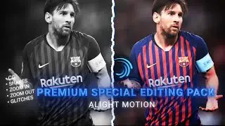 Special Alight motion PREMIUM PACK ( CC, SHAKES, ZOOM IN,ZOOM OUT,GLITCHES)