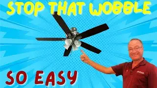How to Fix a Wobbly Ceiling Fan | DIY Home Improvement