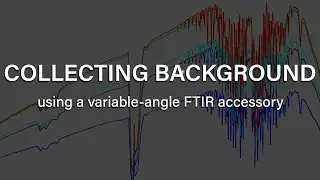 Collecting backgrounds using a variable-angle FTIR accessory