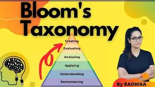 Bloom Taxonomy of Educational Objectives | Cognitive domain | CDP | CDP Mentor By Radhika