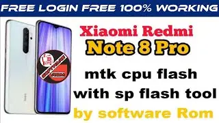 Redmi Note 8 Mi Account Remove Free Without Credit Mi Account Bypass  New Method software rom