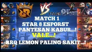 PERTAMA KALI! RRQ LEMON PAKAI VALE DI TURNAMEN, RRQ VS START 8 MATCH 1 IPWC