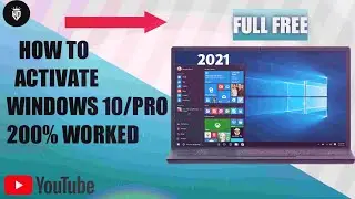 How To Activate Windows 10 Pro In Hindi | Activate Windows 10 All Version | For Life Time / 100%work