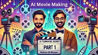 (Part 1 - AI Movie Making), The Movie Magic Begins! #dalle3 #midjourney Crafting AI-Generated Films