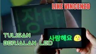 Cara Membuat Tulisan Berjalan LED Scrolling Digital di Android Layaknya Vincenzo