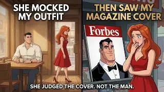 She Mocked My Simple Outfit... Then Saw My Face On Forbes