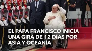 El papa Francisco inicia gira de 12 días por Asia y Oceanía